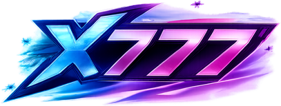 x777 সাইটের বেগুনি লোগো